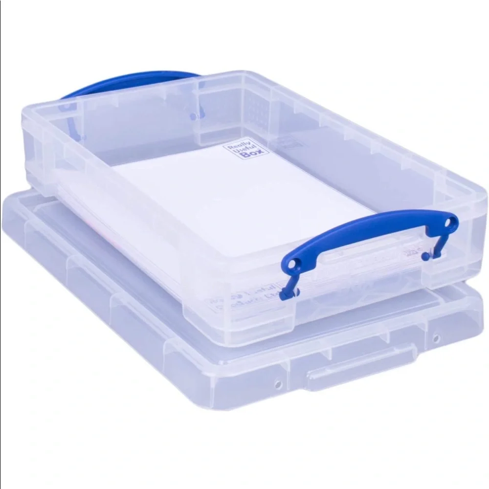 NWT Really Useful Boxes Inc. Snap-Lid Storage Bin, 10.25